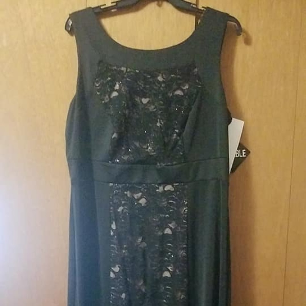 R&M Richards Black Formal Dress